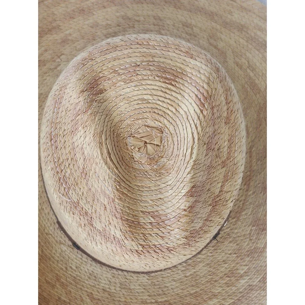 Gold Coast Sunwear Straw Sun Hat Fishing Outdoor Western One Size Fits Most
